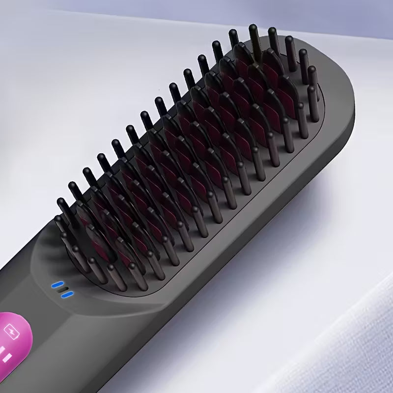 Portable Straightening Brush
